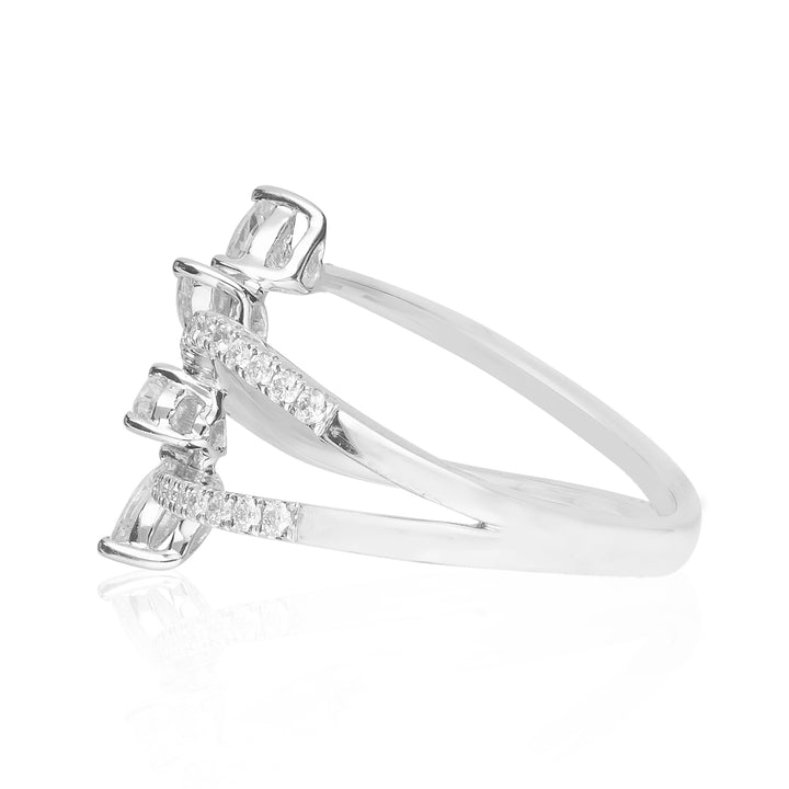 Marquise & Pears Diamond Ring