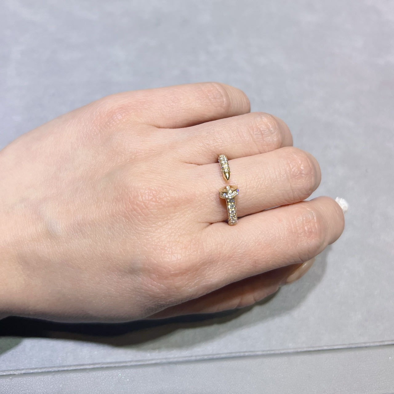 Yellow Gold & Diamond Ring