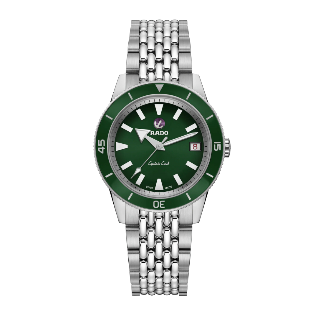 Captain Cook Automatic Green 37mm