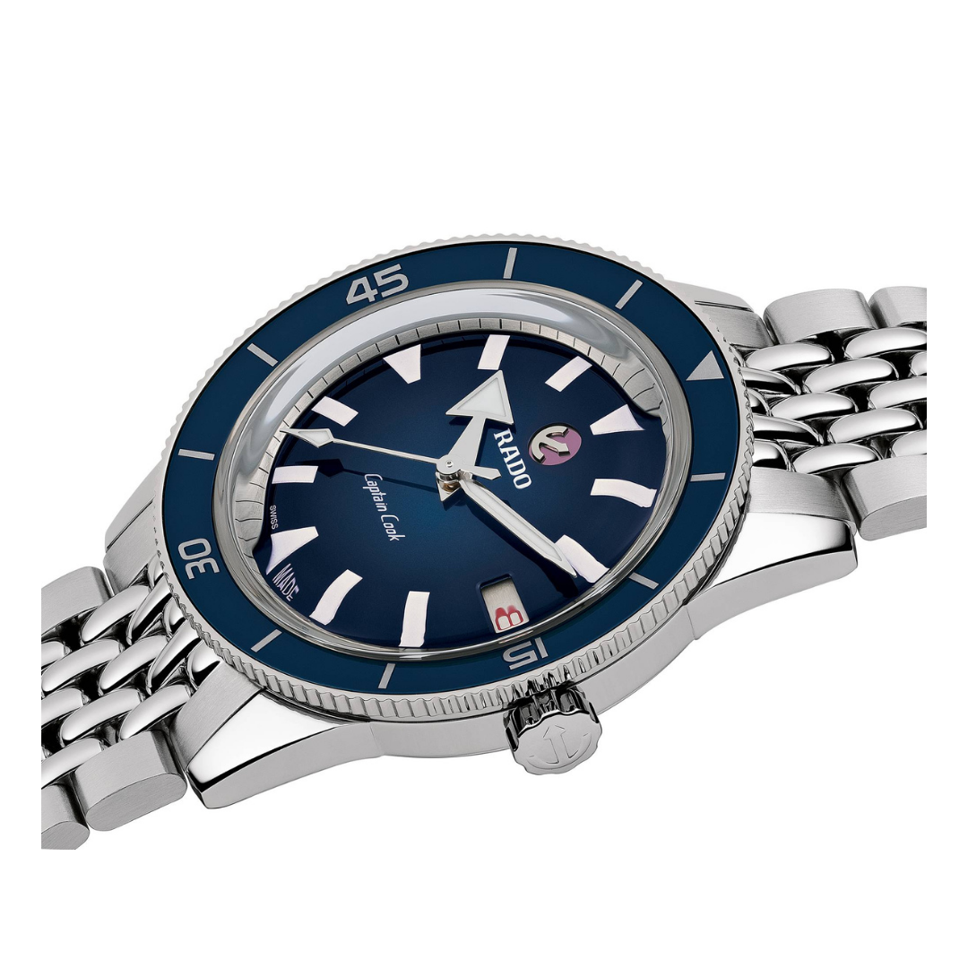 Captain Cook Automatic Blue 37mm
