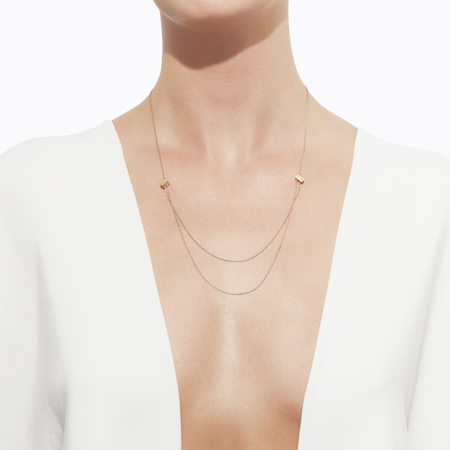 Cube Adjustable Necklace