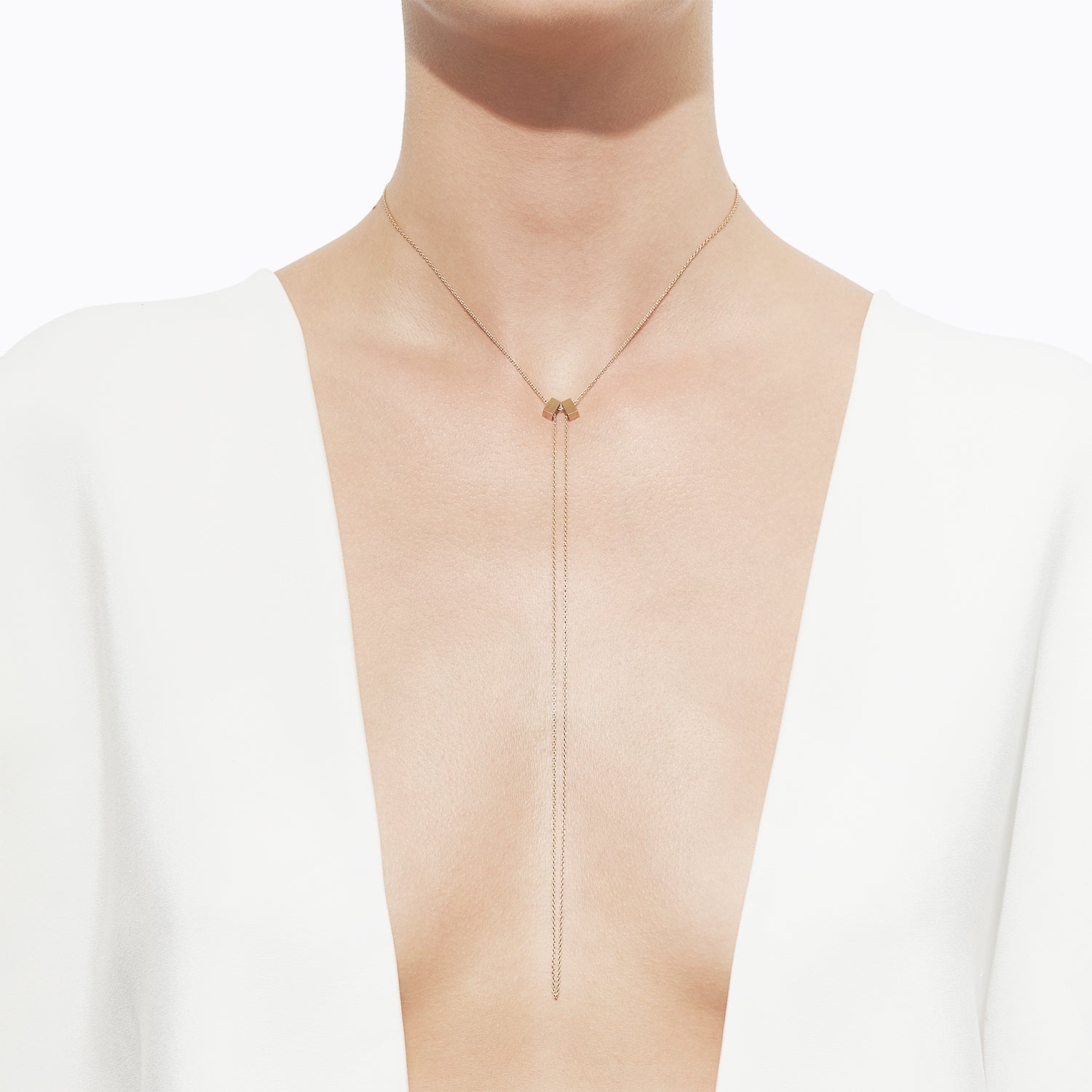 Cube Adjustable Necklace