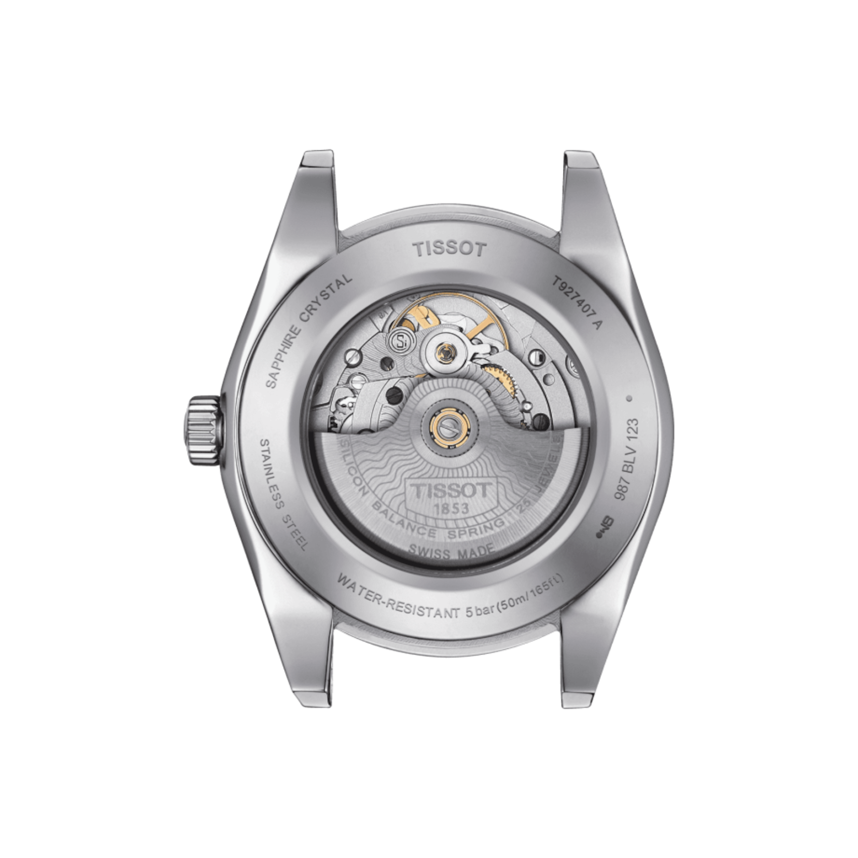 GENTLEMAN POWERMATIC 80 SILICIUM SOLID 18K GOLD BEZEL