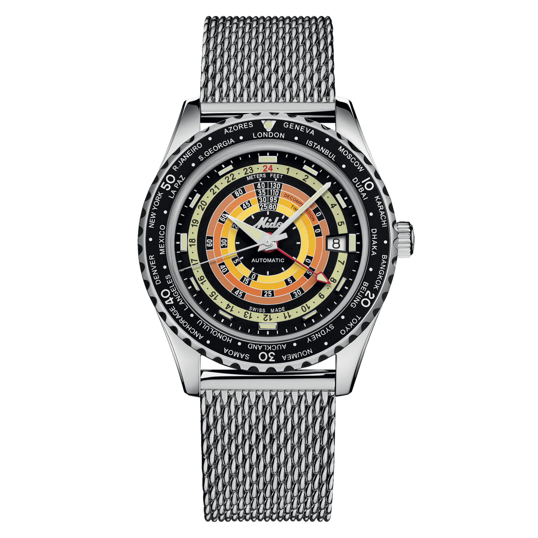 OCEAN STAR DECOMPRESSION WORLDTIMER