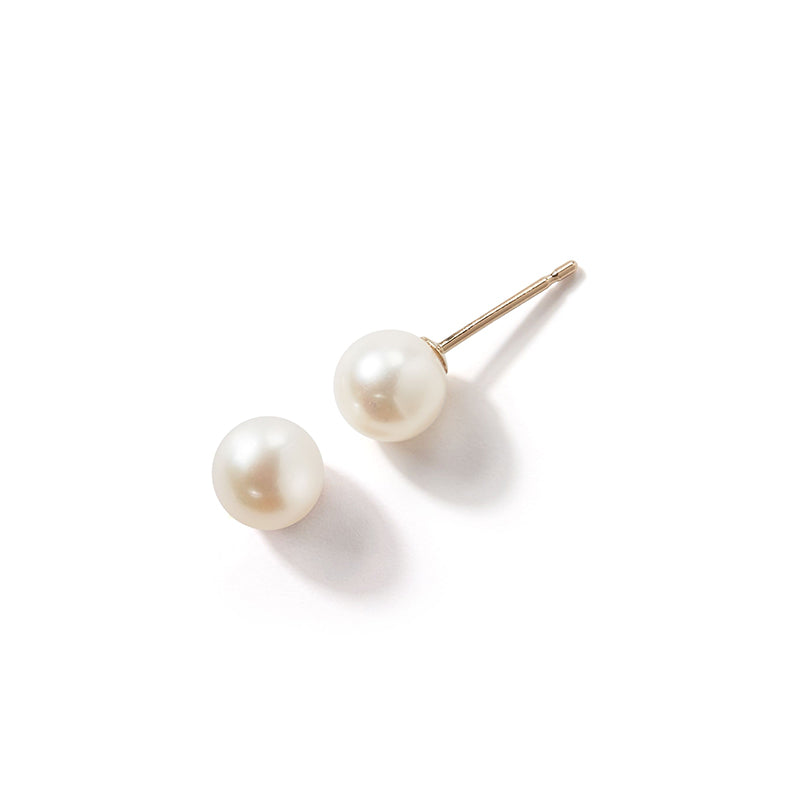 Large Pearl Ear Stud