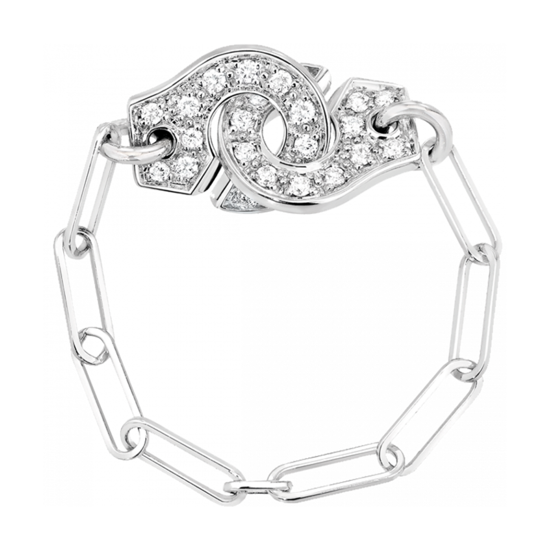 Menottes Dinh Van R7 Chain Ring