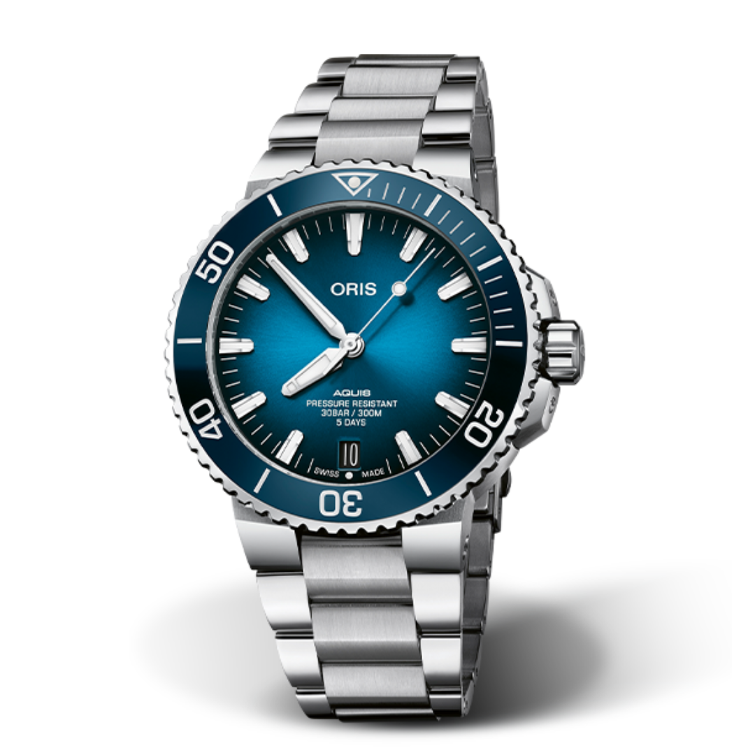 AQUIS DATE CALIBRE 400 BLUE