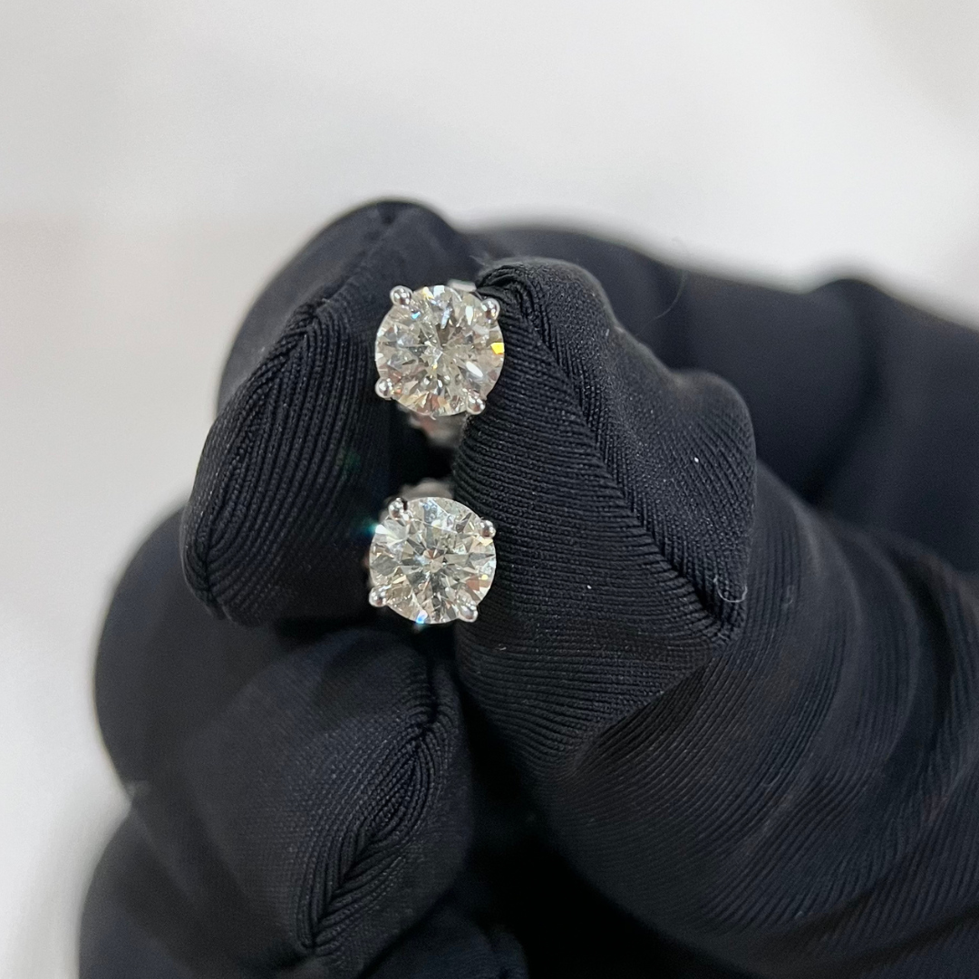 1 CTW Diamond Studs