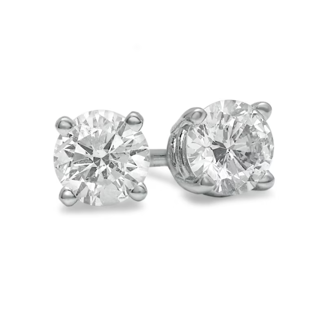 1 CTW Diamond Studs