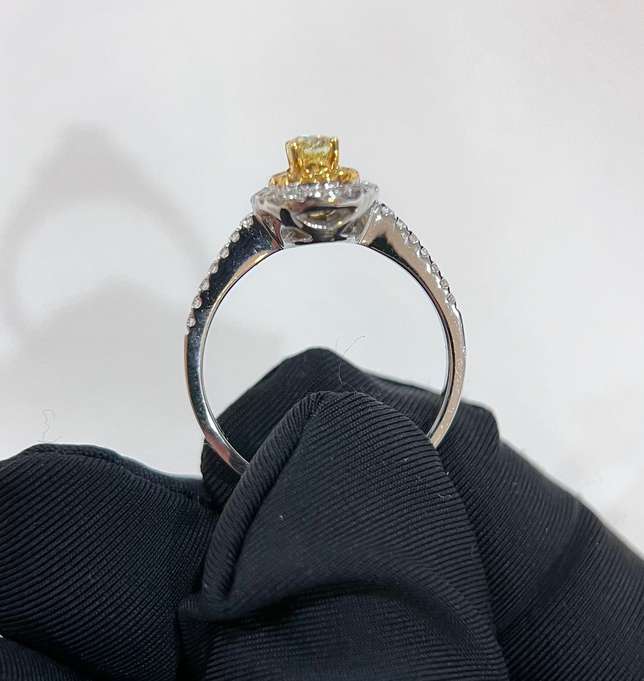 Yellow Diamond Ring