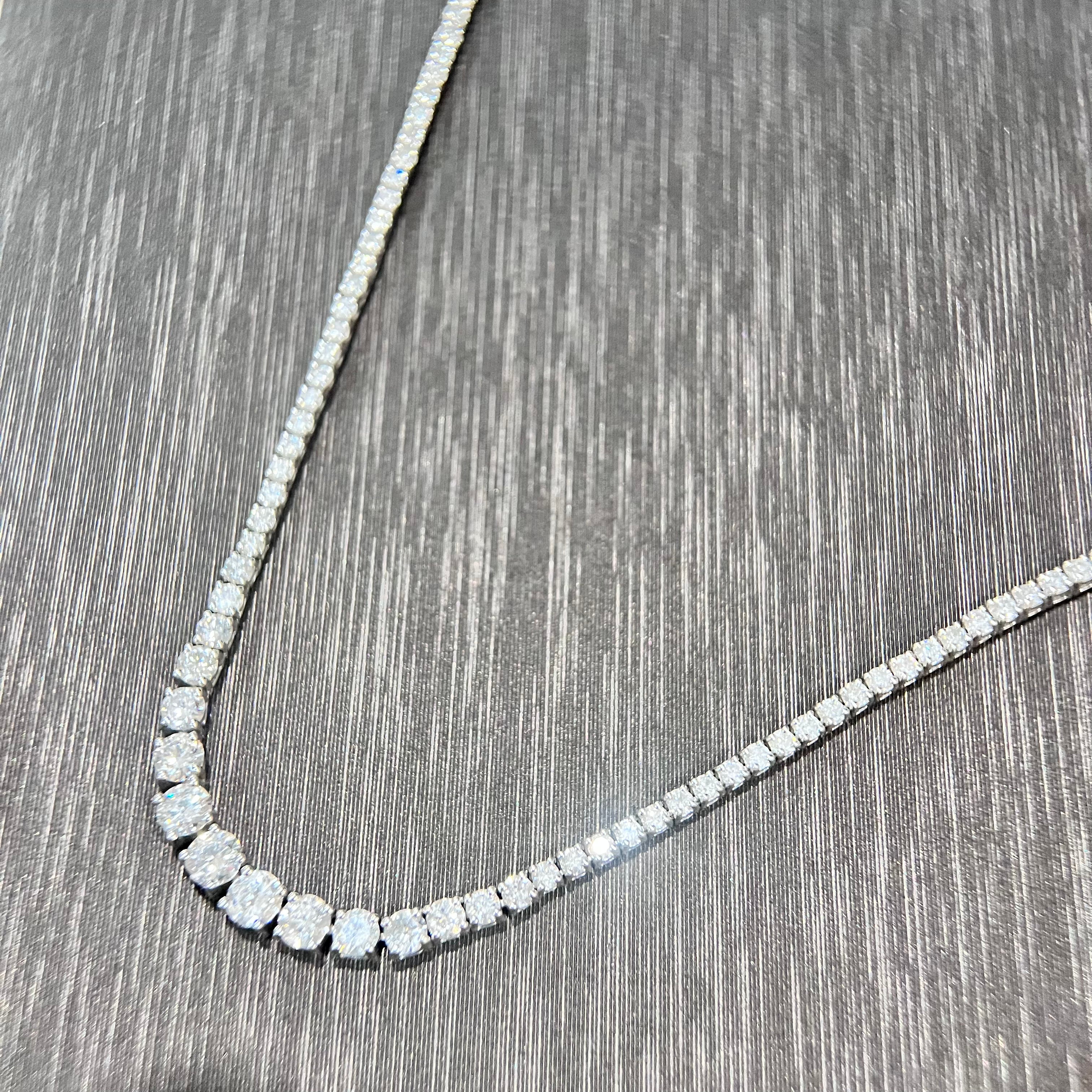 Diamond Tennis Necklace