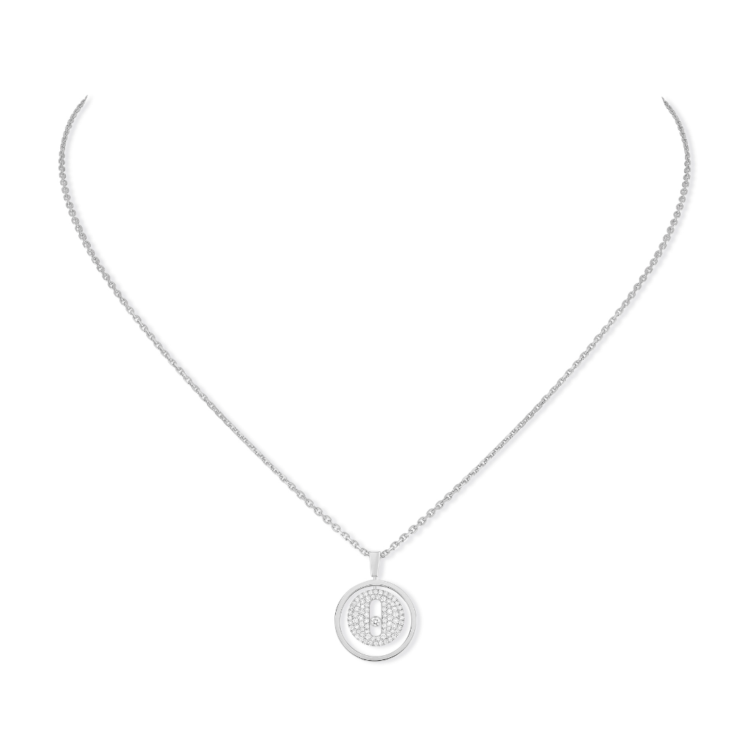Lucky Move PM Pave Necklace